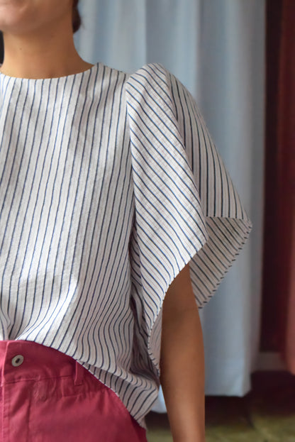 BLUSA FILIPA - RAYAS MARINO