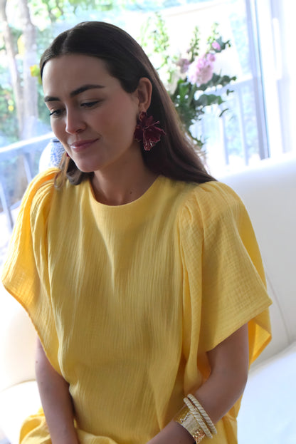 VESTIDO FILIPA - AMARILLO -