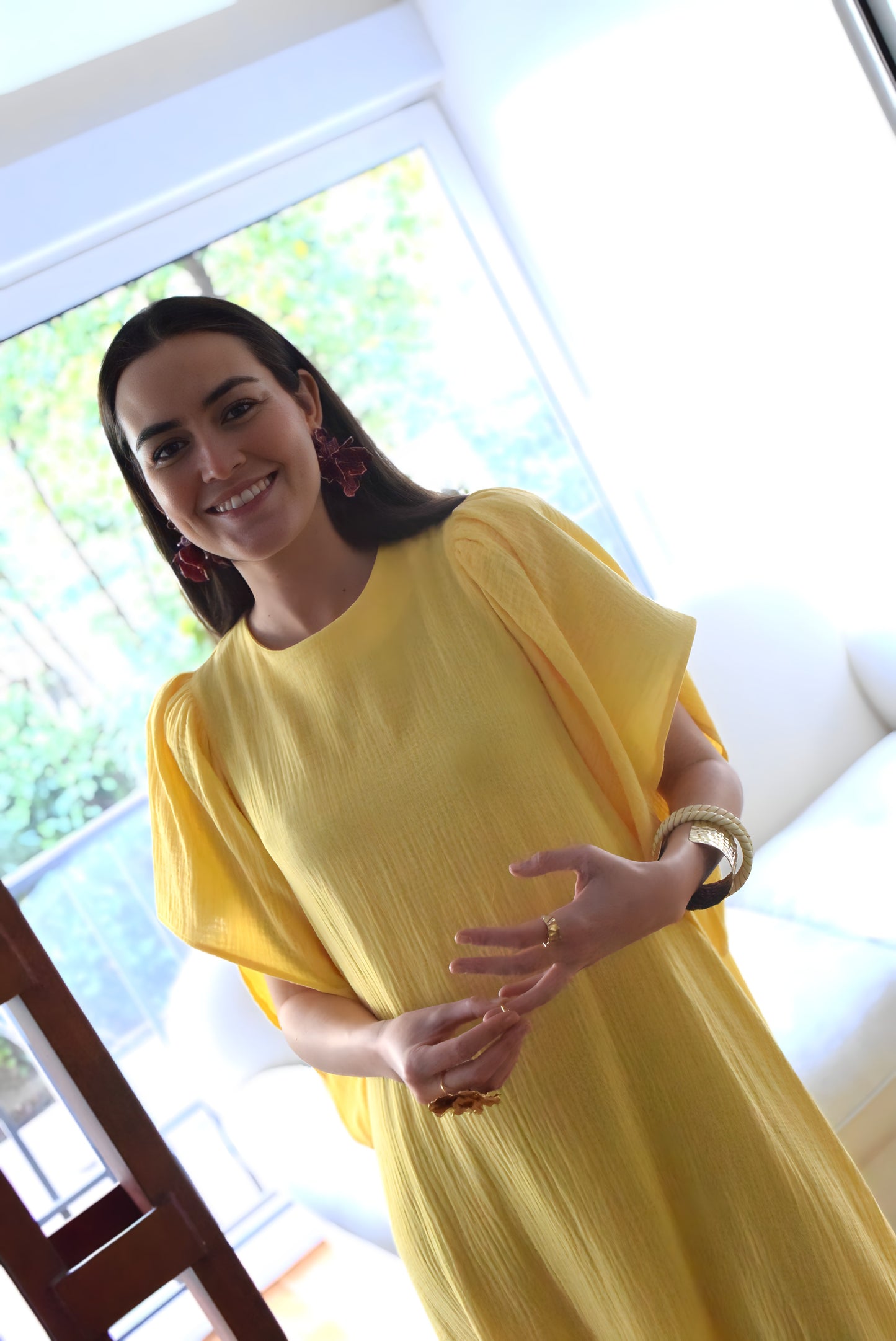 VESTIDO FILIPA - AMARILLO -