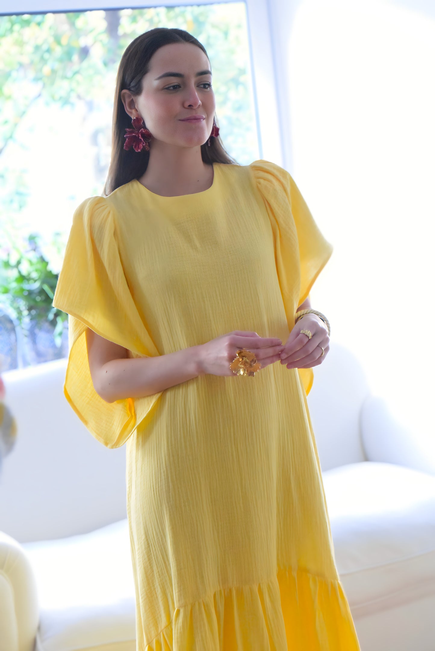 VESTIDO FILIPA - AMARILLO -