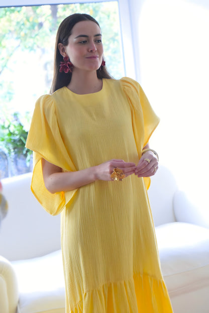 VESTIDO FILIPA - AMARILLO -