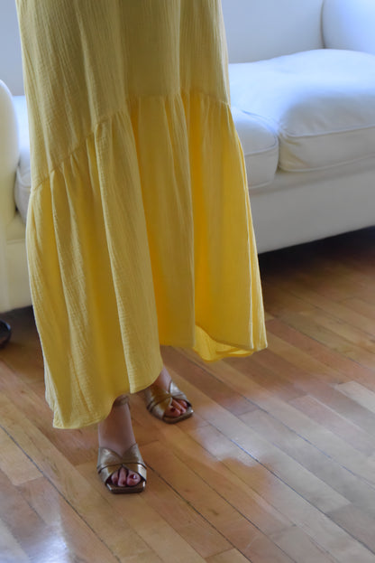 VESTIDO FILIPA - AMARILLO -