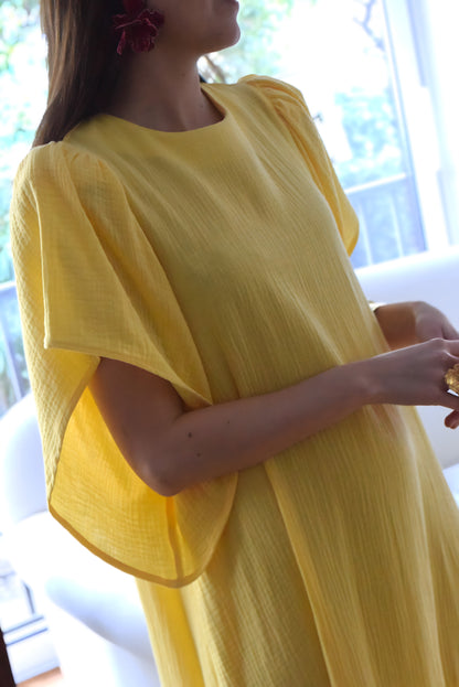 VESTIDO FILIPA - AMARILLO -