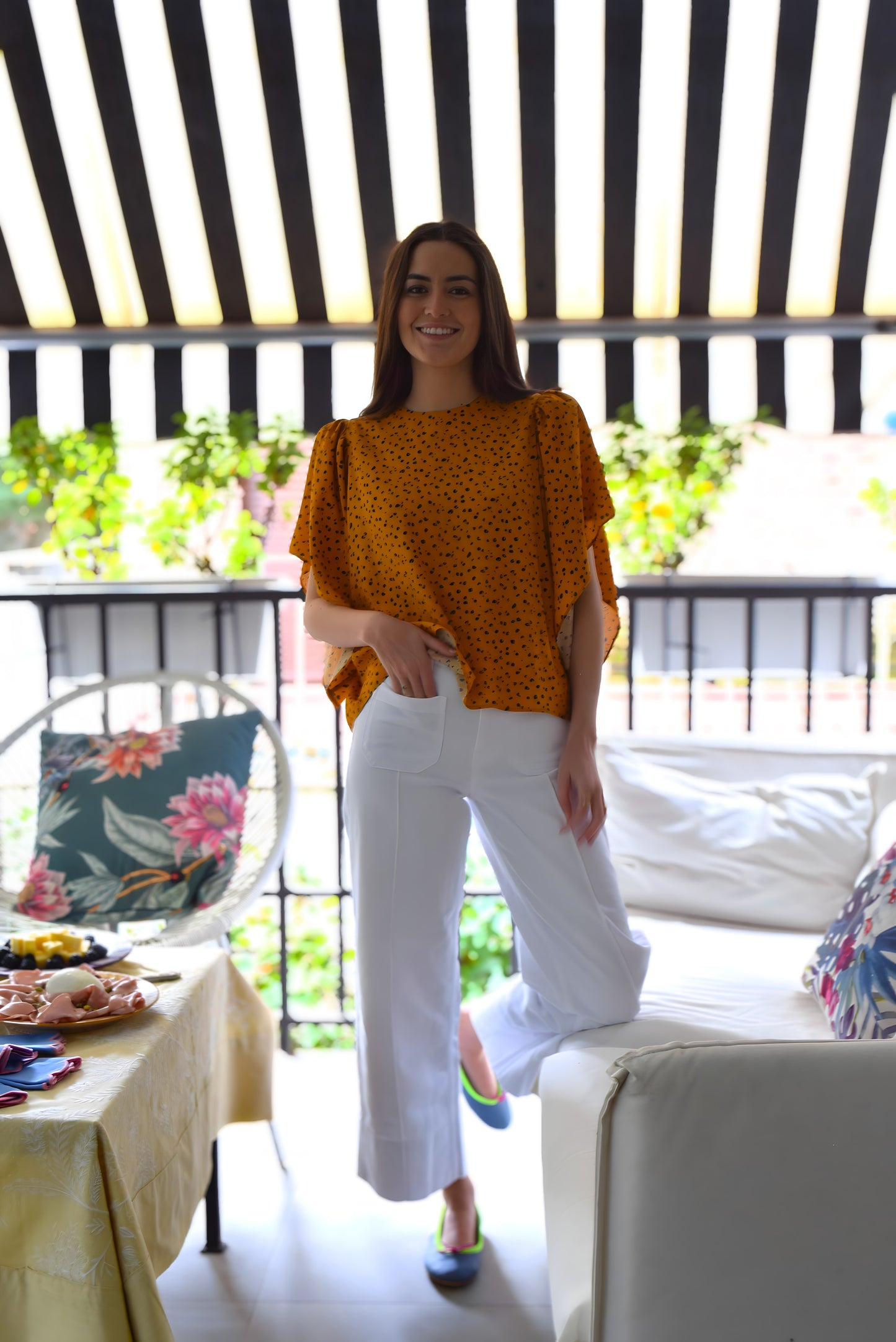 BLUSA FILIPA - ANIMAL PRINT -