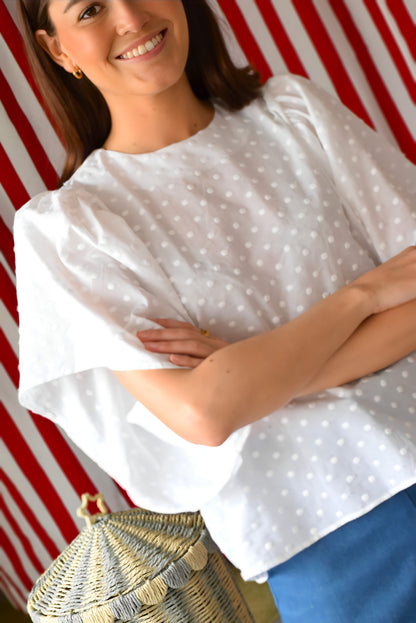 BLUSA FILIPA - BODOQUES BLANCA
