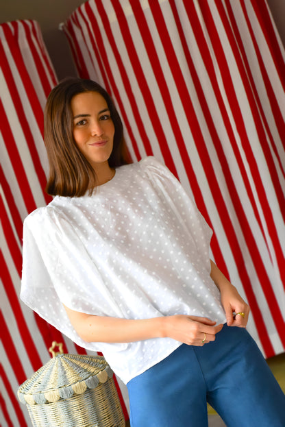 BLUSA FILIPA - BODOQUES BLANCA