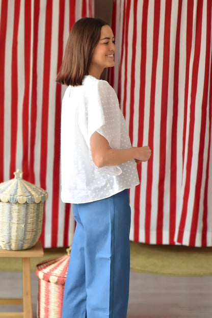 BLUSA FILIPA - BODOQUES BLANCA