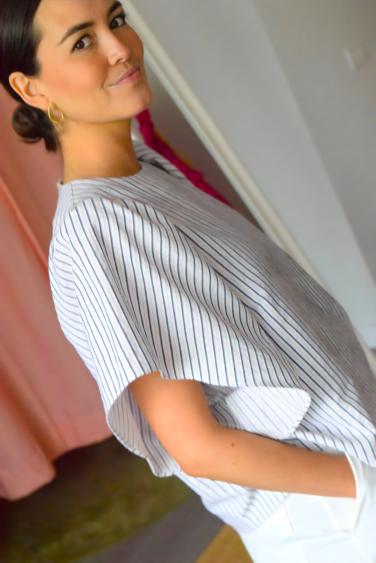 BLUSA FILIPA - RAYAS MARINO