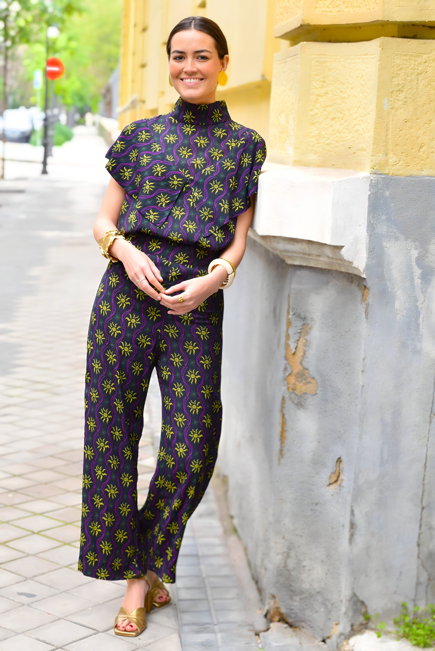 BLUSA FLAVIA - NEGRA SOLES - PREORDER 14 MAYO