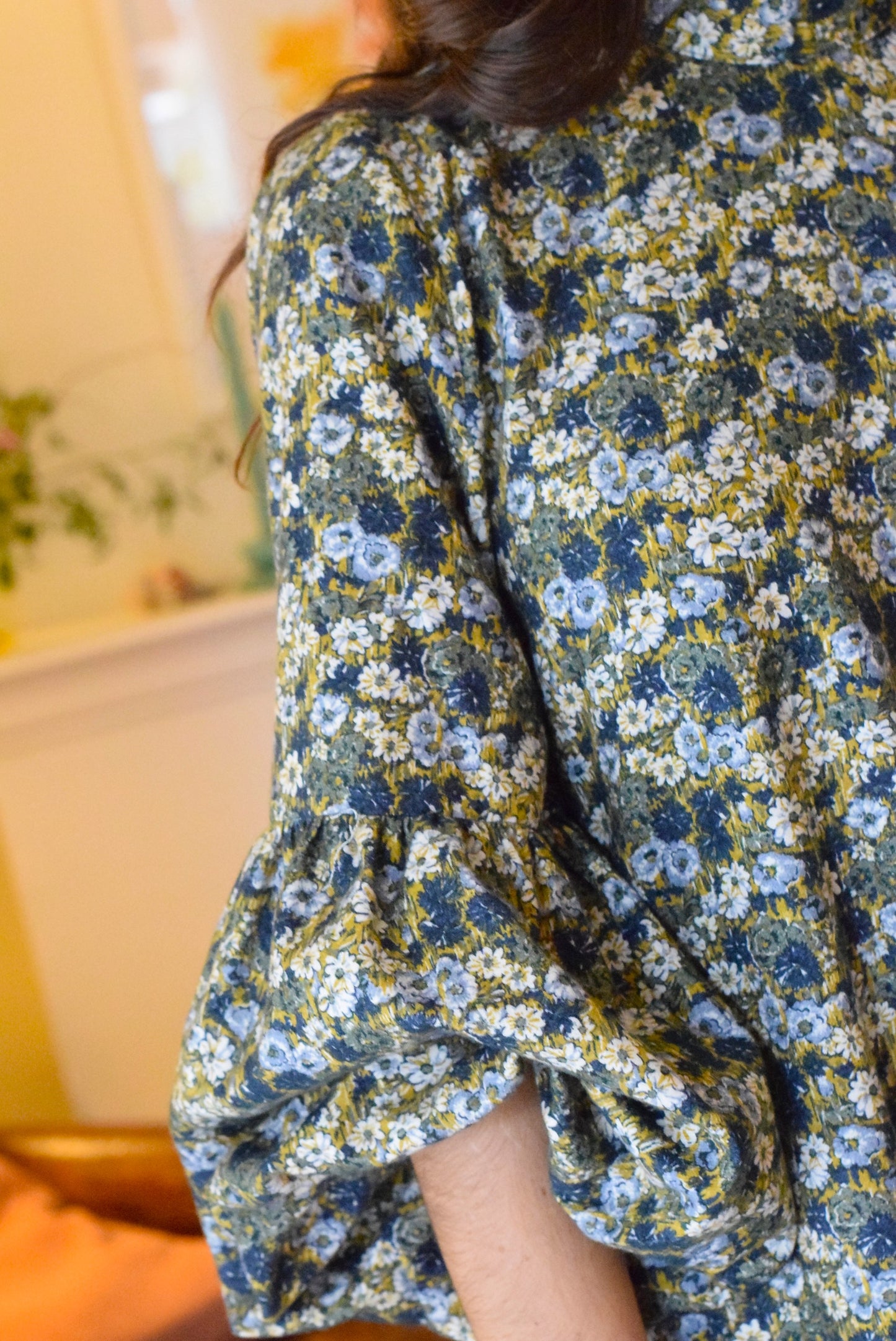 VESTIDO GABRIELA - FLORES - PREORDER 30 NOVIEMBRE