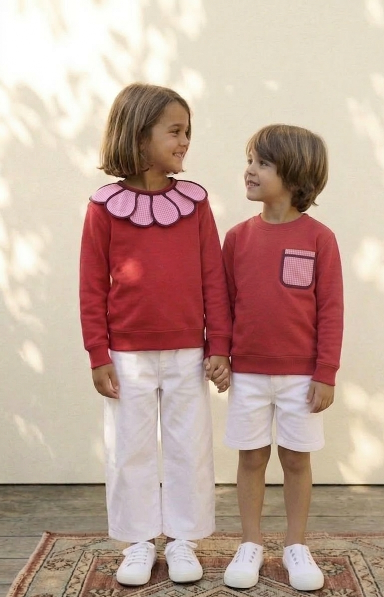 SUDADERA ROJA - KIDS - PREORDER 30 ABRIL