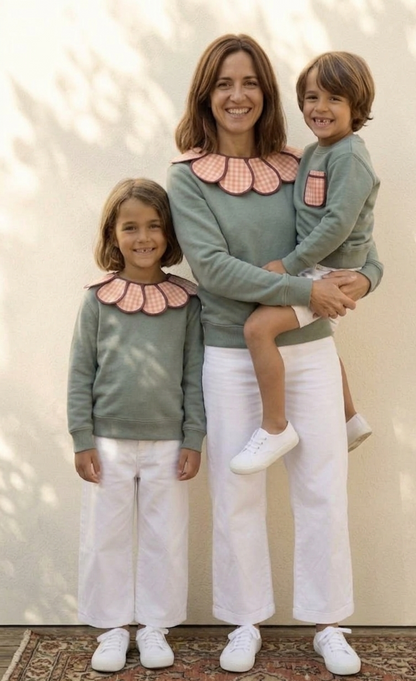 SUDADERA VERDE - MUJER