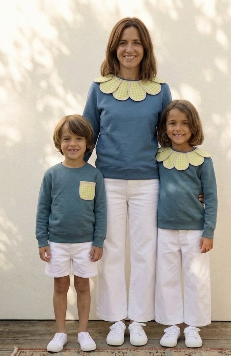 SUDADERA AZUL - KIDS -