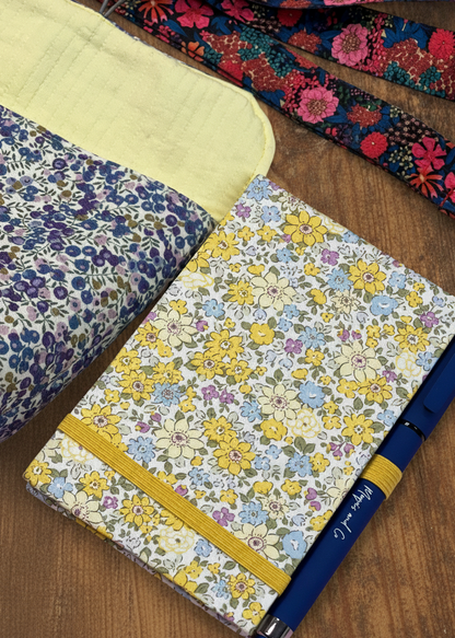 SET BOLSITA CINTA Y LIBRETA - LIBERTY AZUL