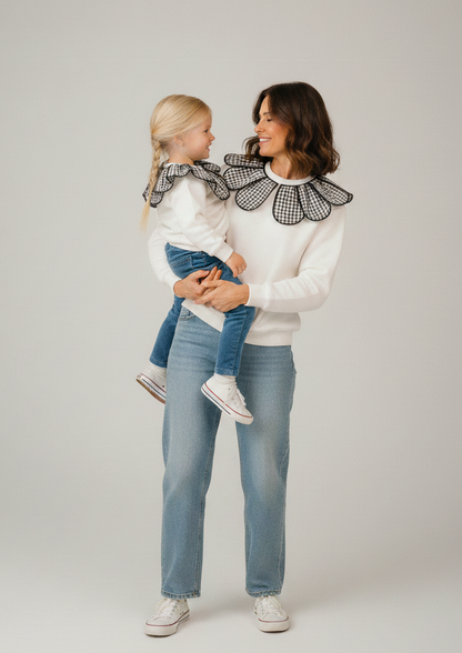 SUDADERA BLANCA - KIDS