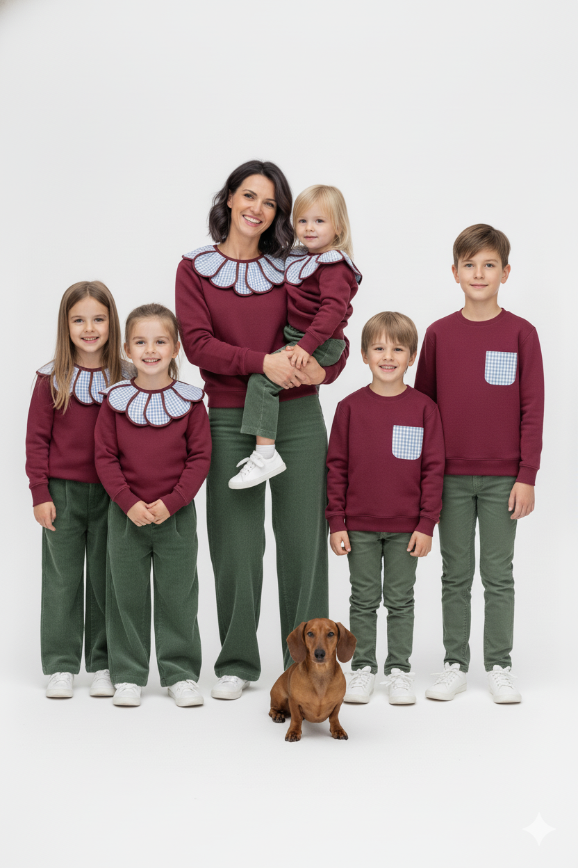 SUDADERA GRANATE - MUJER