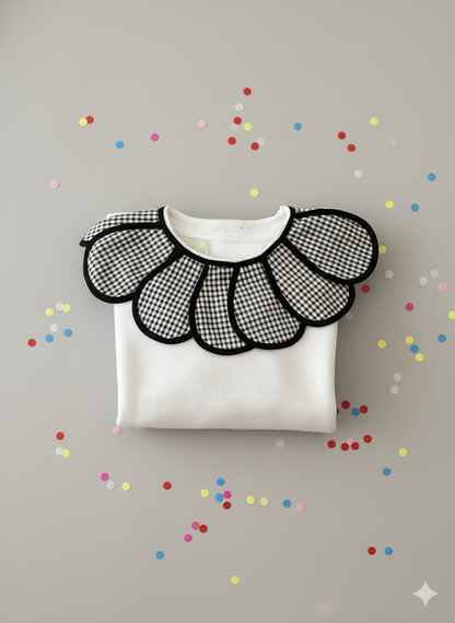 SUDADERA BLANCA - KIDS