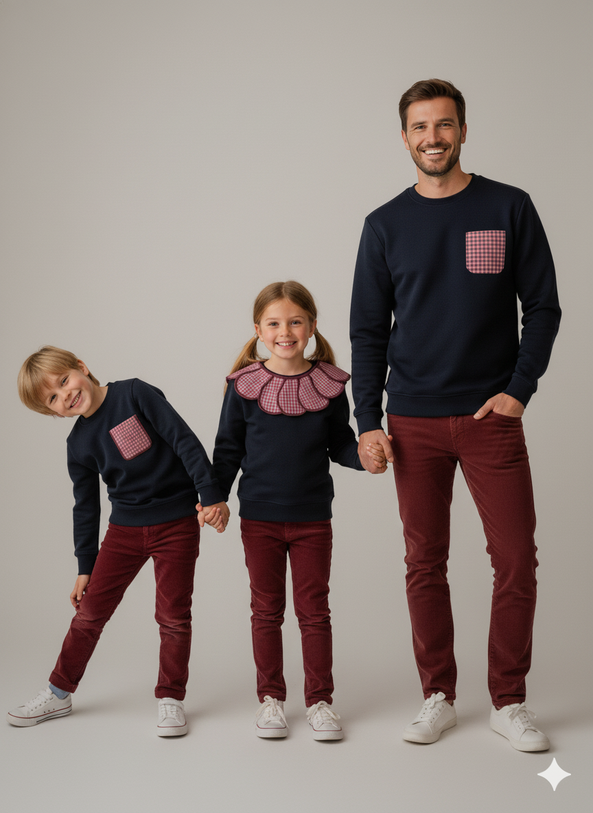 SUDADERA AZUL - HOMBRE