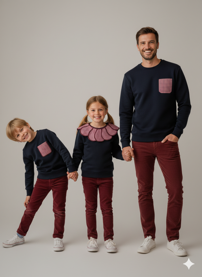 SUDADERA AZUL - HOMBRE