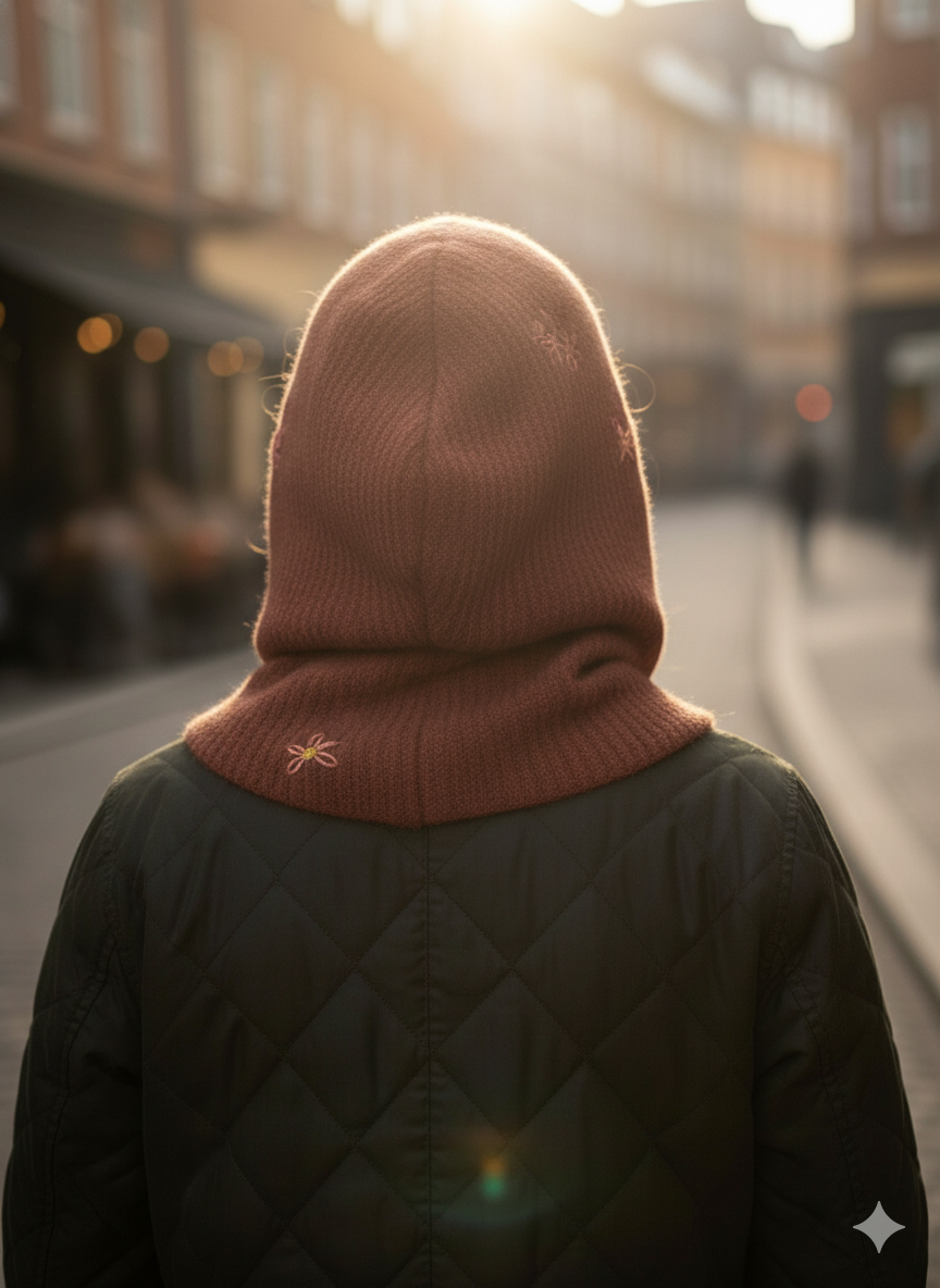 BALACLAVA BORDADO CON BOLSA PERSONALIZABLE - ROSA