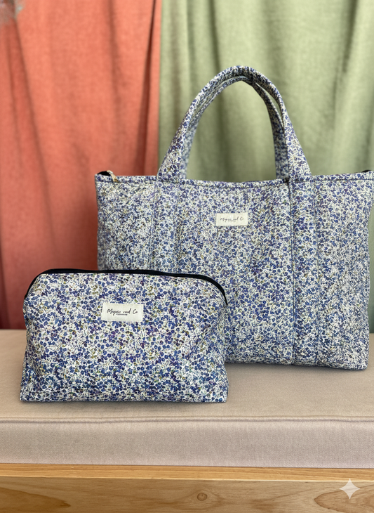 PACK BOLSA Y NECESER -  LIBERTY AZUL - PREORDER 17 DICIEMBRE