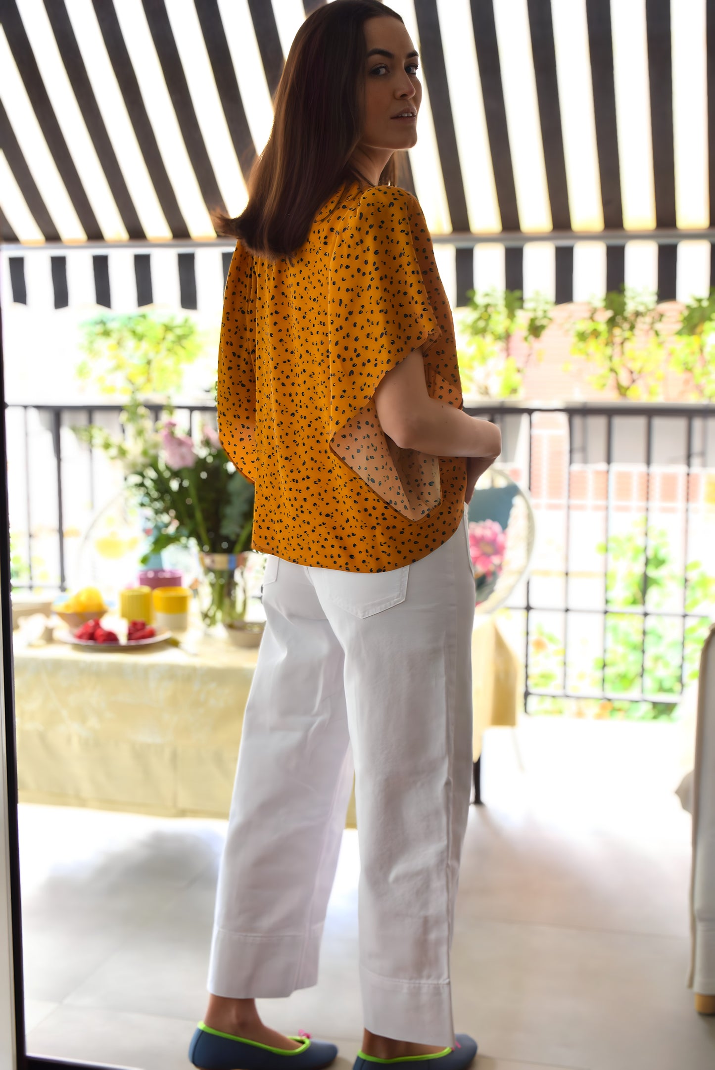 BLUSA FILIPA - ANIMAL PRINT -