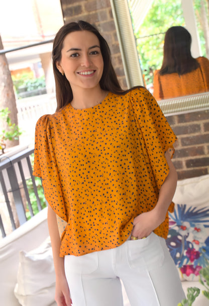 BLUSA FILIPA - ANIMAL PRINT -