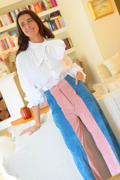 BLUSA RAFAELA - BLANCA- PREORDER 12 NOVIEMBRE