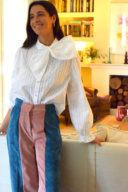 BLUSA RAFAELA - BLANCA- PREORDER 12 NOVIEMBRE