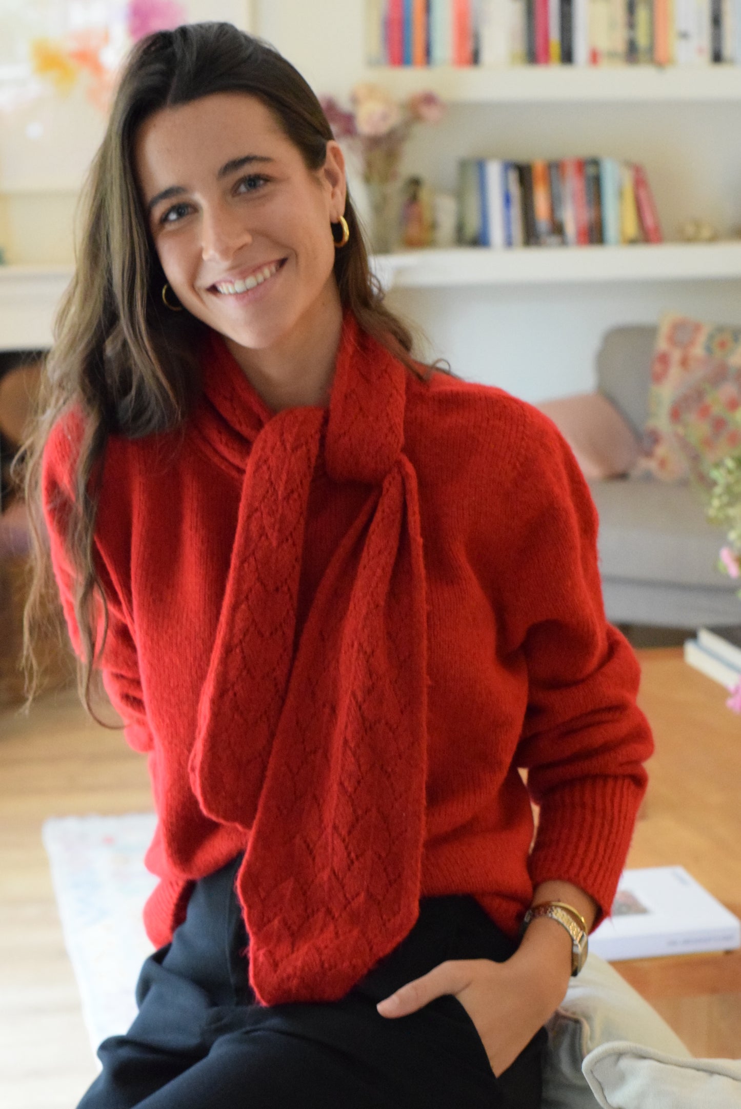 JERSEY LUISA LANA - ROJO -