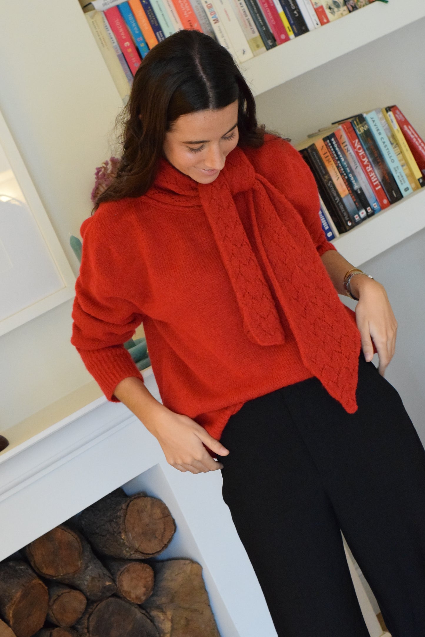 JERSEY LUISA LANA - ROJO -