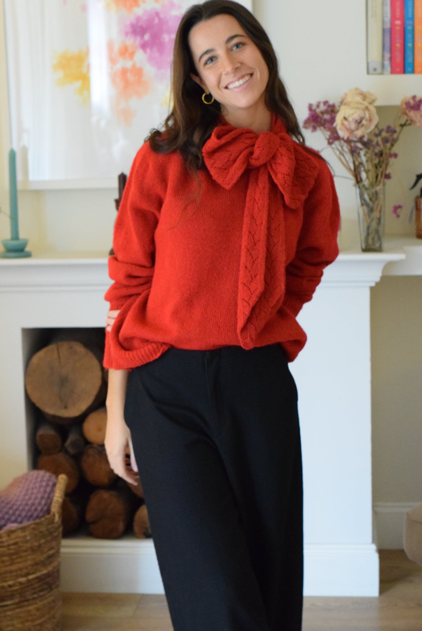 JERSEY LUISA LANA - ROJO -