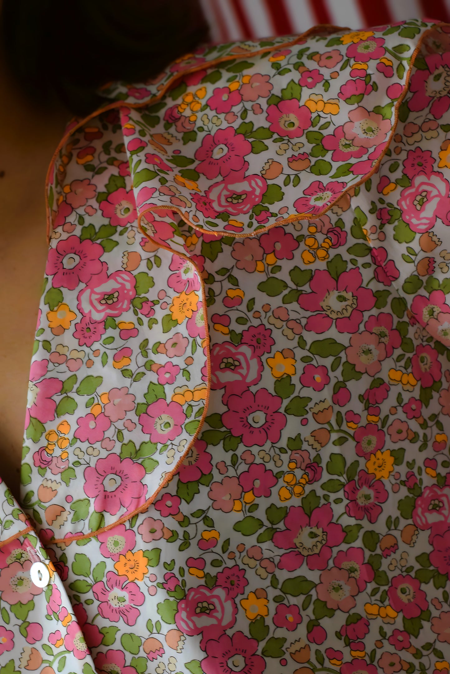 CAMISA MÁXIMA - LIBERTY ROSA