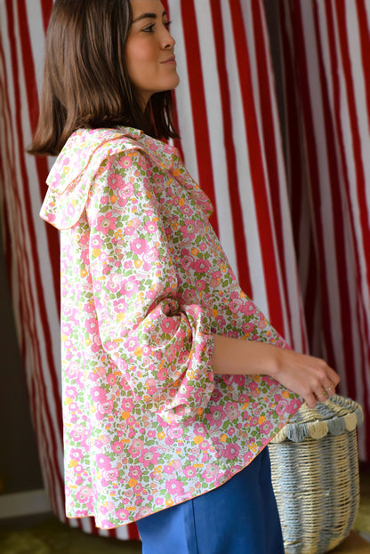 CAMISA MÁXIMA - LIBERTY ROSA