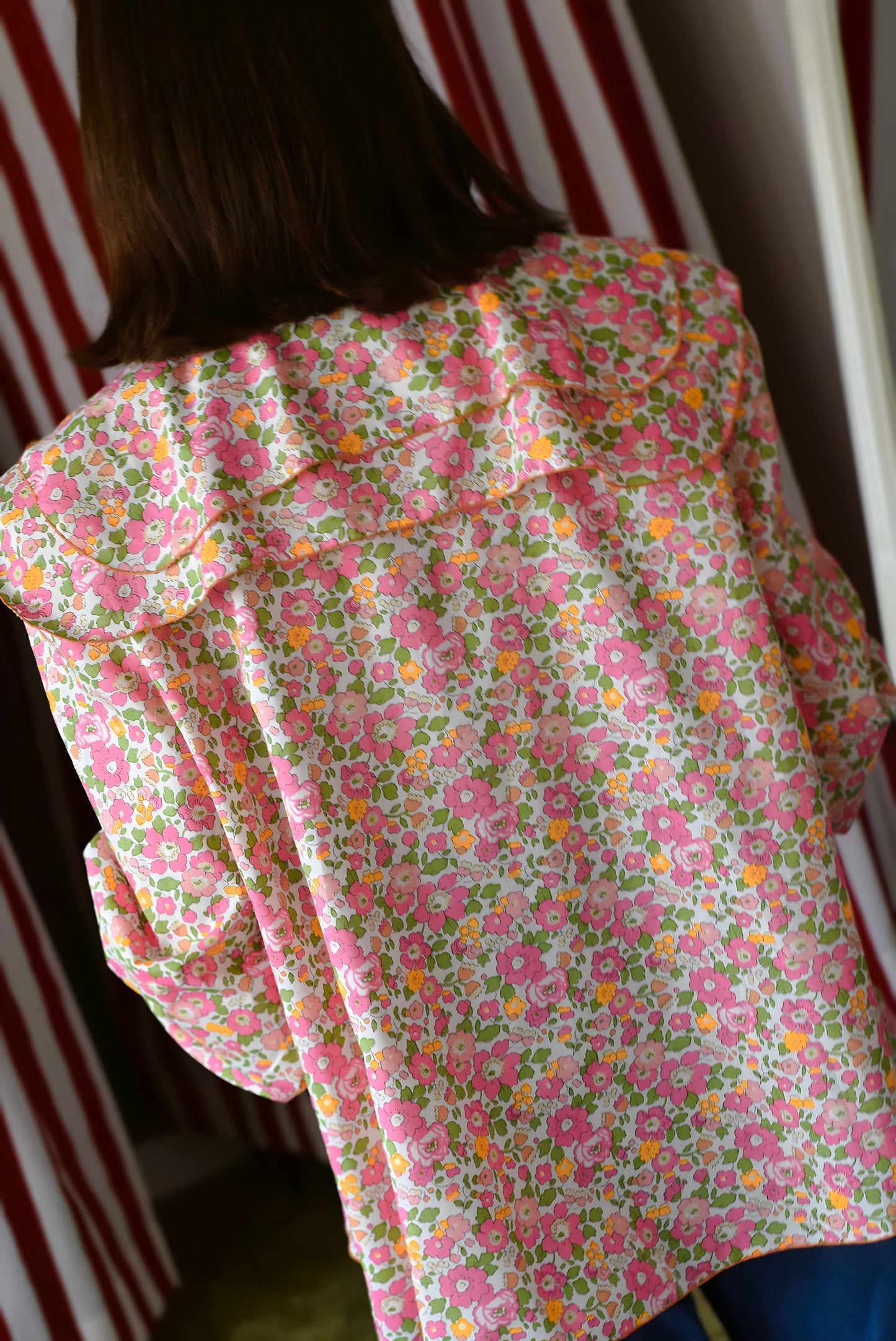 CAMISA MÁXIMA - LIBERTY ROSA