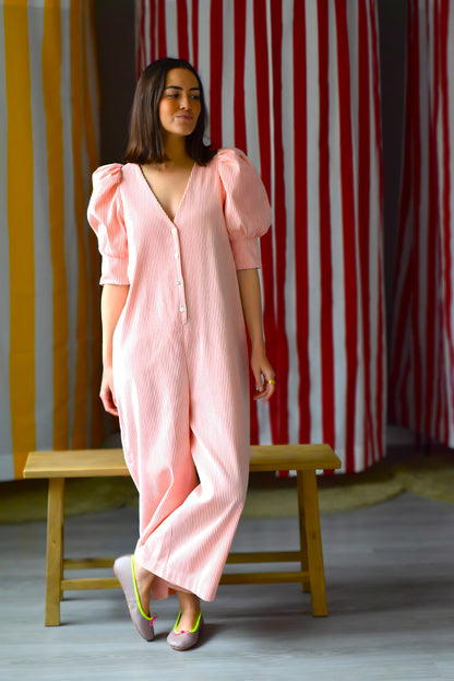 MONO PAULINA - RAYAS CORAL -PREORDER 30 ABRIL