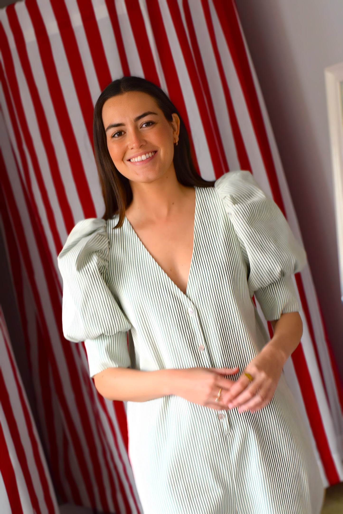 MONO PAULINA - RAYAS VERDES -