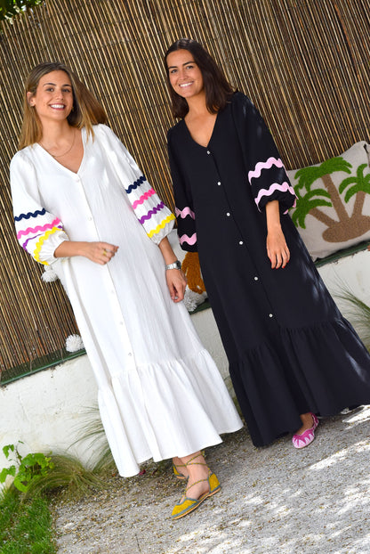 VESTIDO EUGENIA VERANO - BLANCO - PREORDER 21 MAYO
