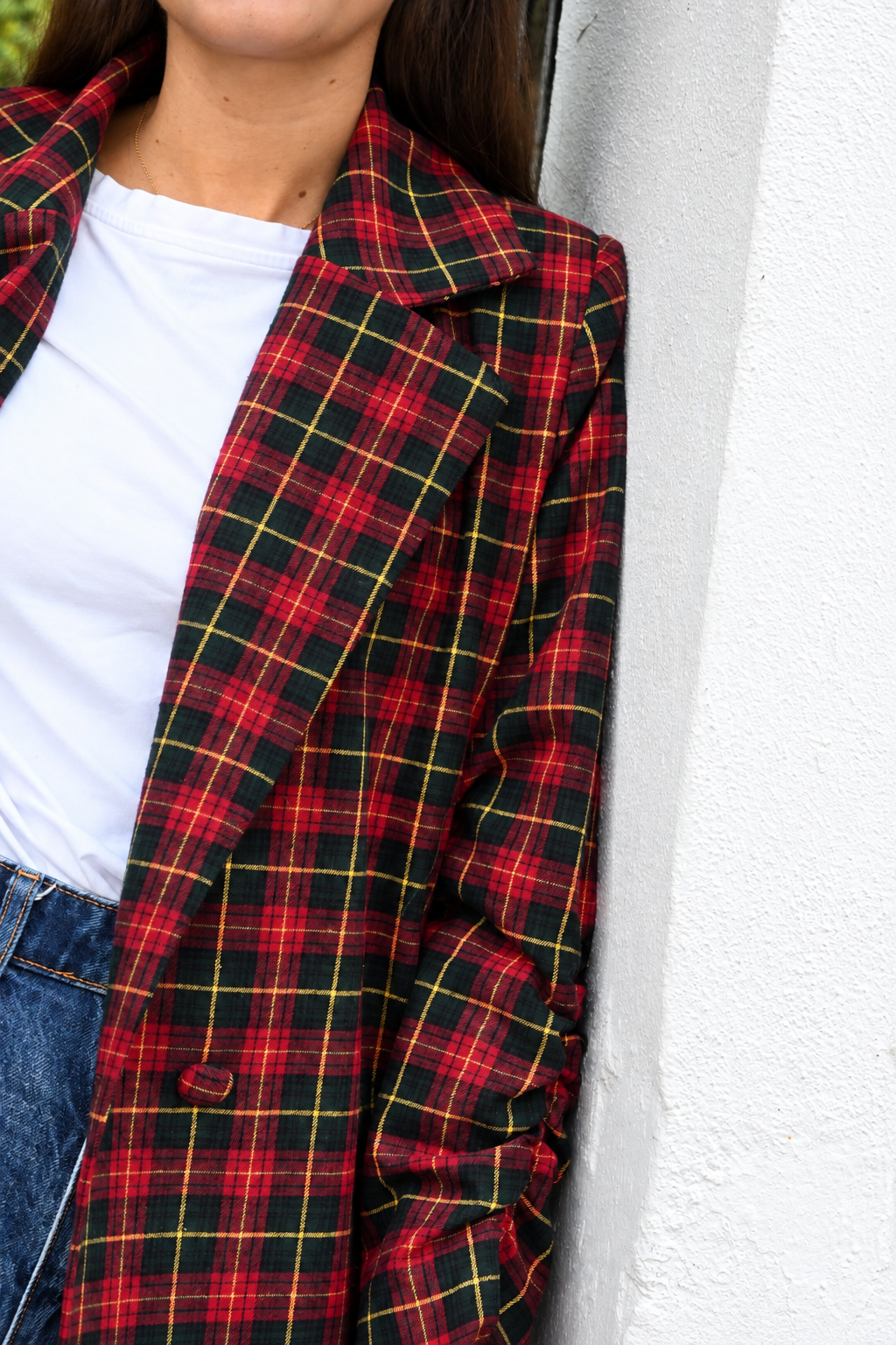 CHAQUETA NONA - TARTAN