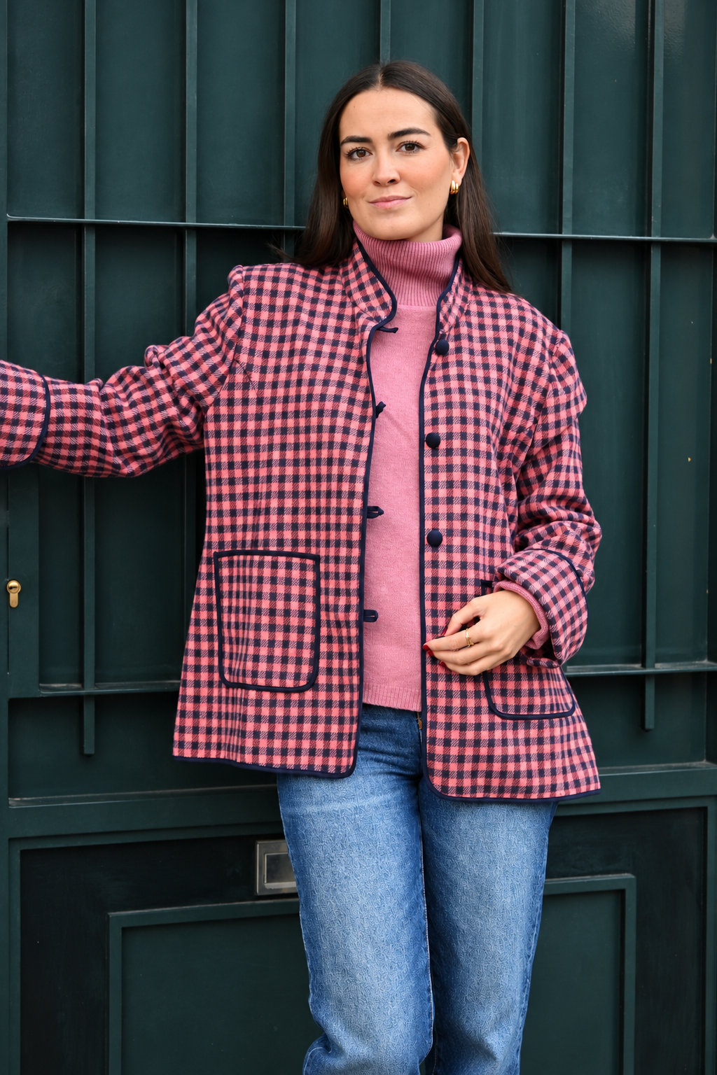 CHAQUETA CRISTINA- VICHY