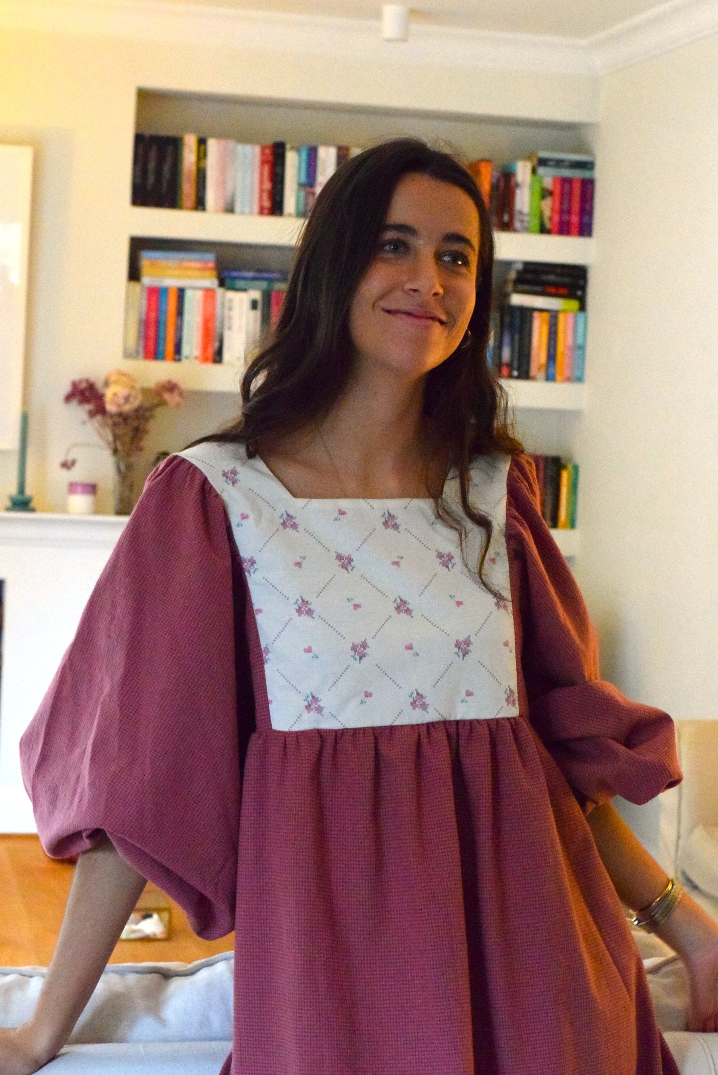 VESTIDO SIMONETA - VICHY  - PREORDER 24 NOVIEMBRE