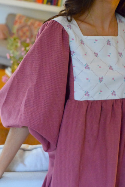 VESTIDO SIMONETA - VICHY  - PREORDER 24 NOVIEMBRE