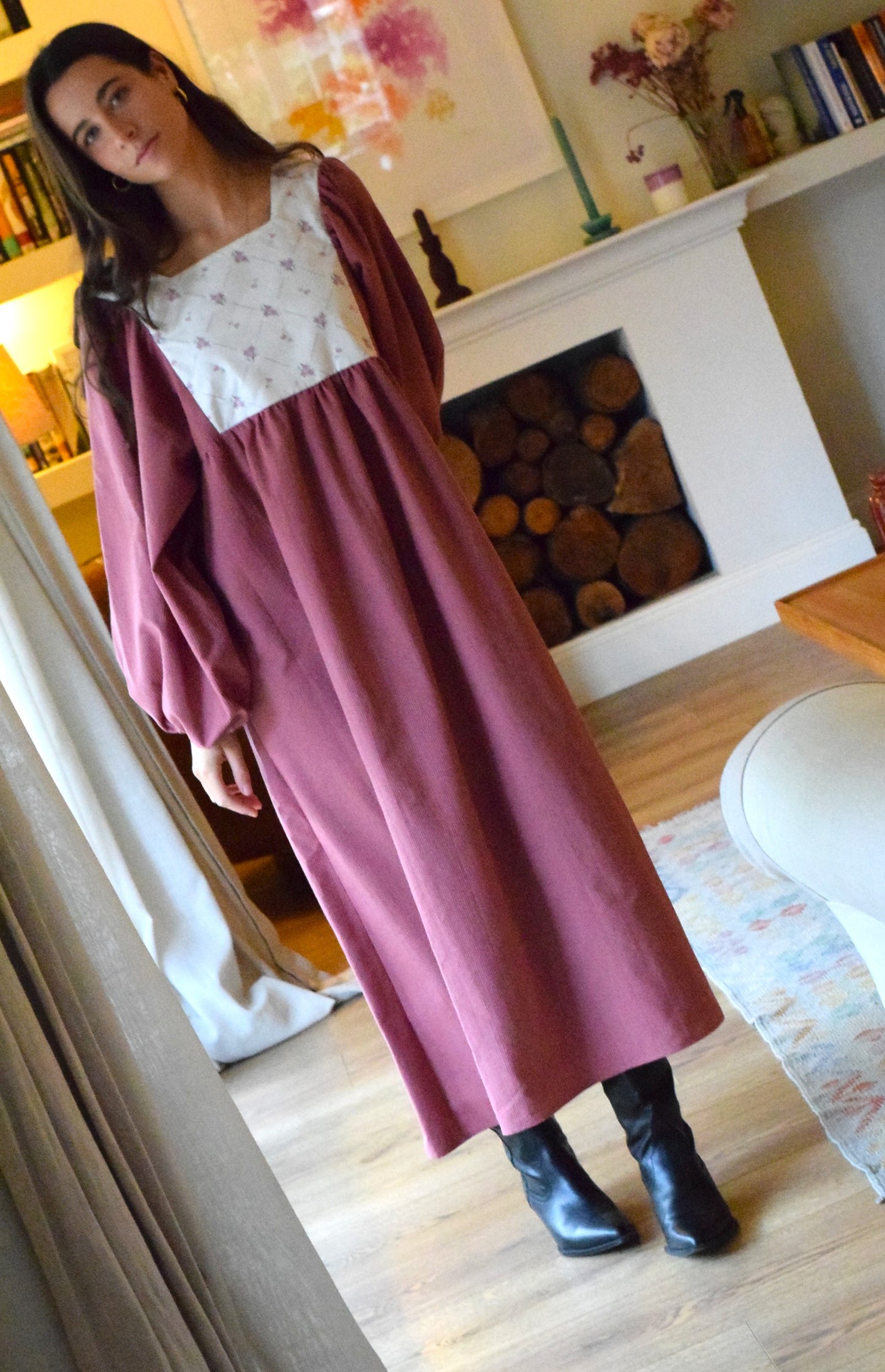 VESTIDO SIMONETA - VICHY  - PREORDER 24 NOVIEMBRE