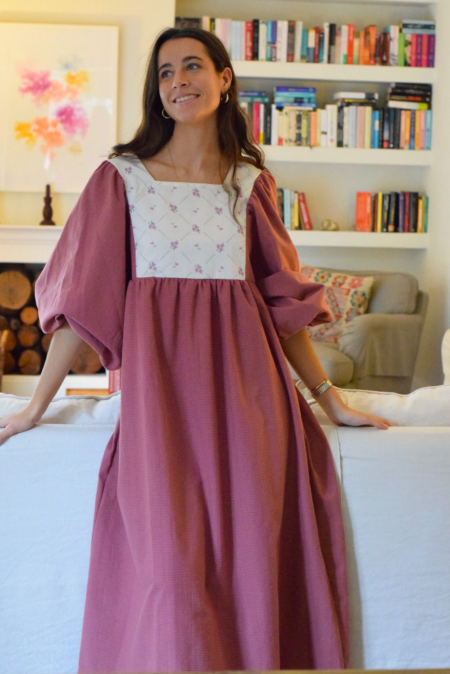 VESTIDO SIMONETA - VICHY  - PREORDER 24 NOVIEMBRE