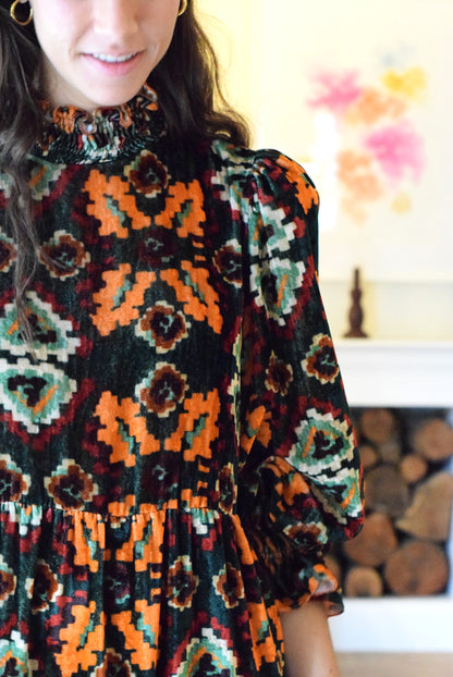 VESTIDO ALEJANDRA - TERCIOPELO