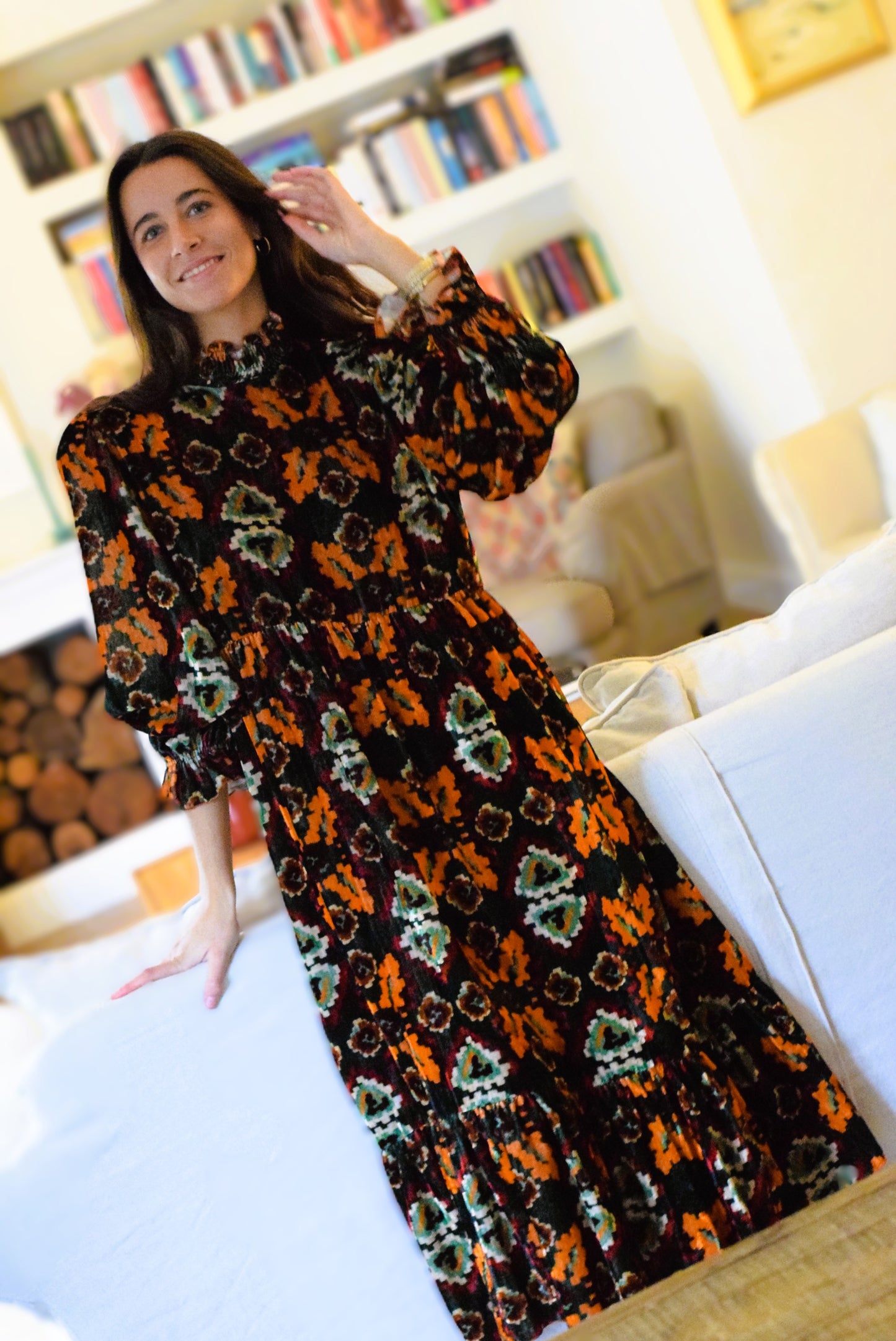 VESTIDO ALEJANDRA - TERCIOPELO