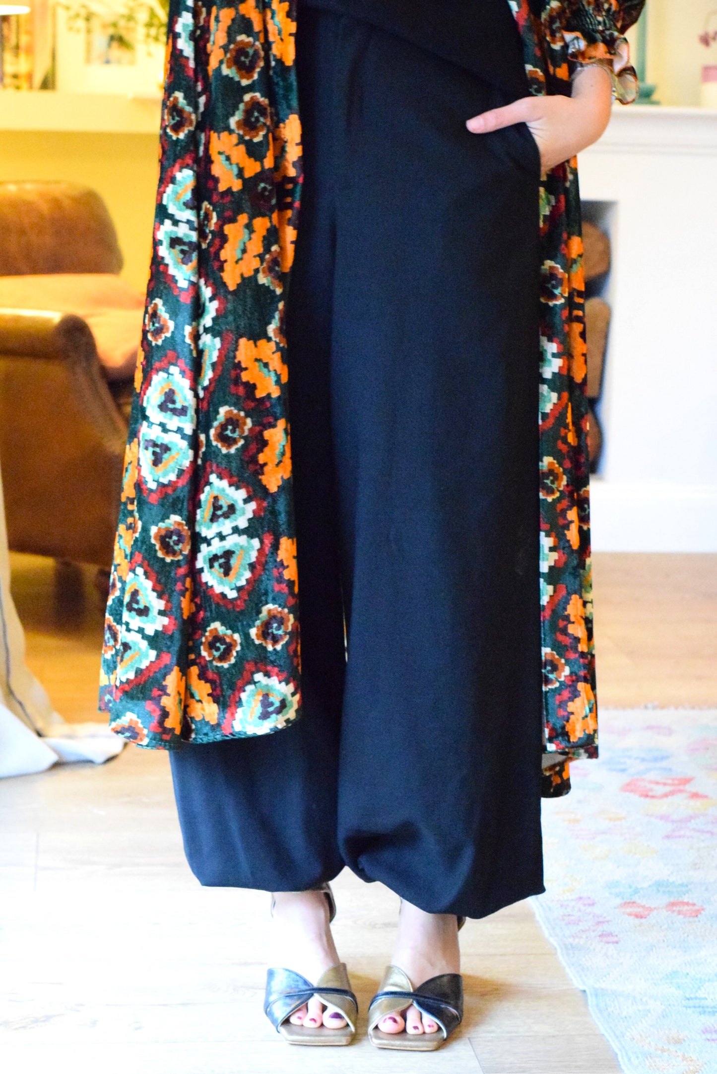 KIMONO MANUELA  - TERCIOPELO