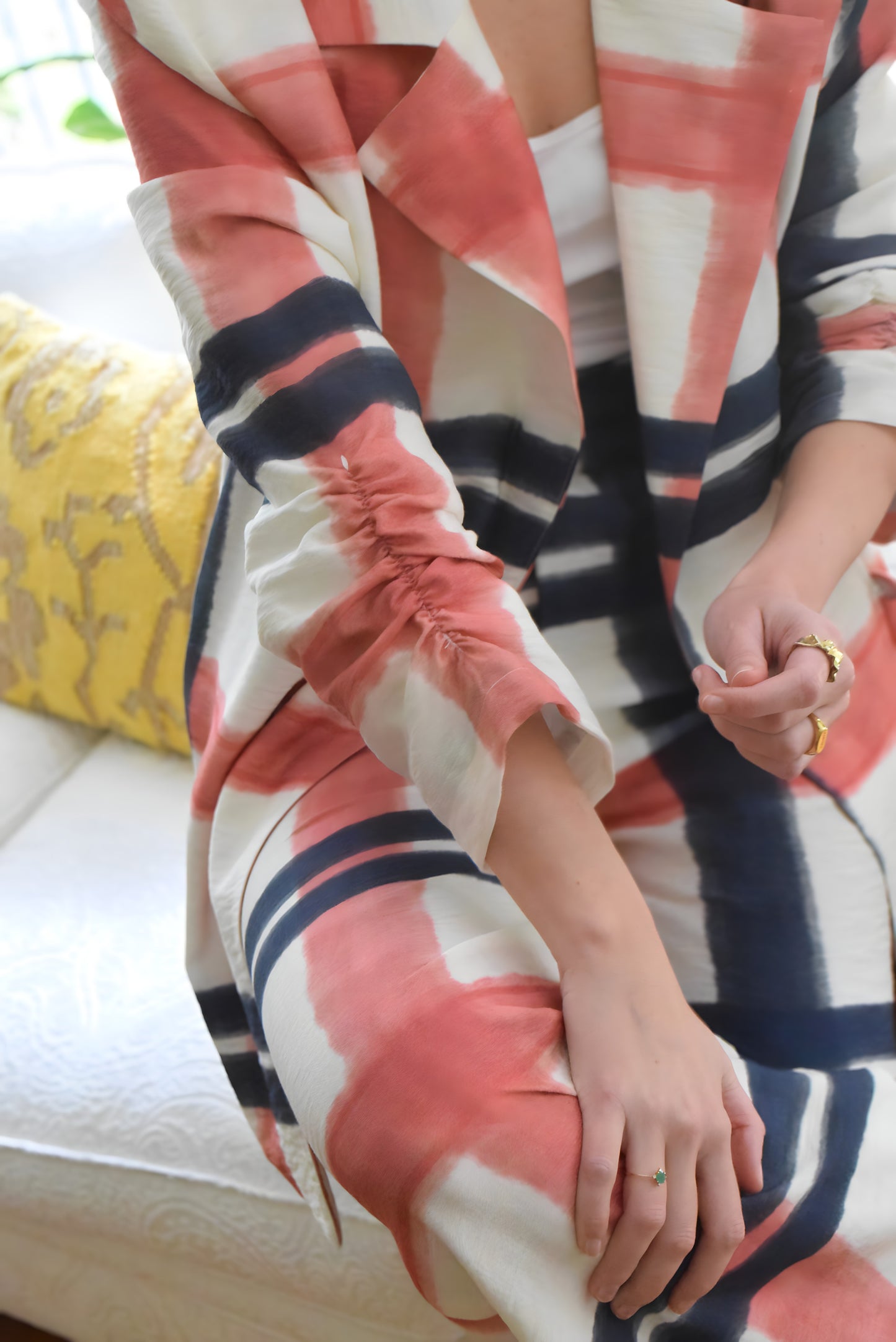 NONA JACKET - LARGE CHECK