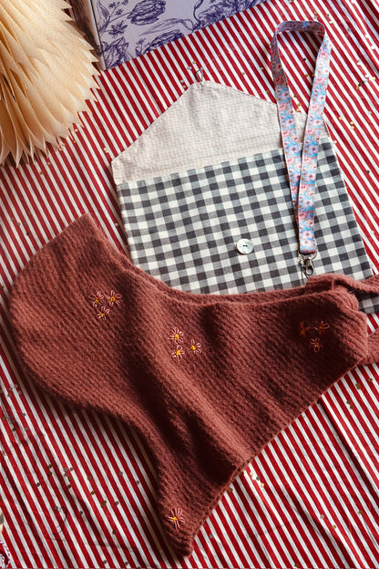 BALACLAVA BORDADO CON BOLSA PERSONALIZABLE - ROSA