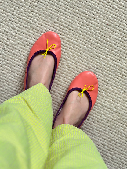 STRAWBERRY AND PURPLE BALLERINAS